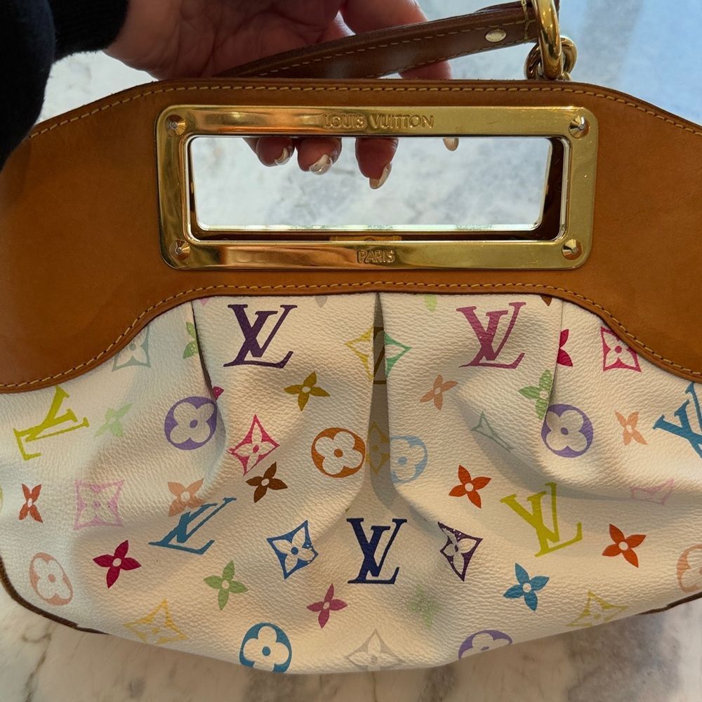 Louis Vuitton Judy Murakami Multicolor Monogram leather Bag - Picture 9 of 17